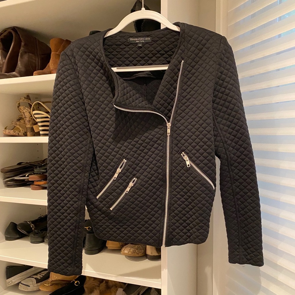 Generation Love Quilted Moto Jacket